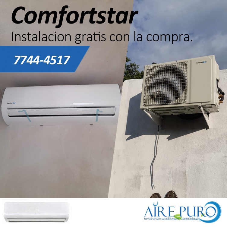 aires acondicionados comfortstar